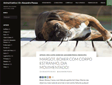 Tablet Screenshot of animalexotico.com.br